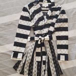 BCBG Sheer trench